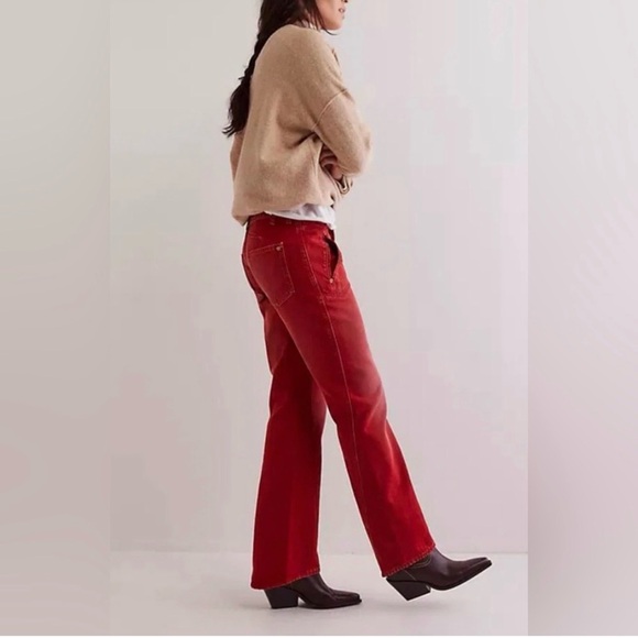 We the Free Low-Rise Boot-Cut Carnivale Jeans, size 29 NWT, 30 Like New - Picture 4 of 16